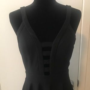 Adorable little black dress zipped back never worn
